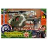 Играем вместе / Let's play together / Set of toy soldiers with a helicopter