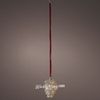 Kaemingk / Pendant lamp Breze Cone 21 cm, 15 micro LED lamps, battery operated, glass