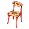 Золотая Хохлома / Sedia per bambini con pittura d'arte