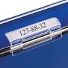 Hanging folder A4 (350х245 mm), up to 80 sheets, SET of 5 PCs, plastic, blue, BRAUBERG (Italy)