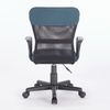 Armchair BRABIX "Jet MG-315", with armrests, gray-blue