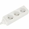 SONNEN / Mains extension cord U-135, 3 sockets, without grounding, 6 A, 5 m