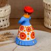 Дымковская глиняная игрушка / Figurine "Elegant Lady"