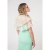 Lace drape hoodie "Gentle"