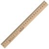 Wooden ruler, 25 cm
