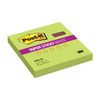 POST-IT / Self-adhesive block (sticker) Super Sticky, 76x76 mm, 90 sheets, neon green
