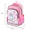 ПИФАГОР / Backpack PIFAGOR SCHOOL for primary school, Owl Princess, 38x28x14 cm