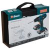 Drill screwdriver battery, 18 B, Li-Ion, 1350 rpm, 2 batteries, BORT BAB-18Ux2Li-FDK