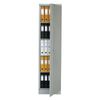 Office metal cabinet PRAKTIK "AM-1845", 1830х472х458 mm, 30 kg, folding