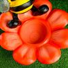 Хорошие сувениры / Figured planter "Bee on a flower" 53x48 cm