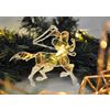 Ленивые Бобры / Lazy Beavers / A set of mirrored Christmas tree decorations "Miracles inside" in a gift box