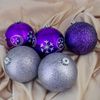 Зимнее волшебство / Set palline "Barbara", d-14 cm 5 pezzi