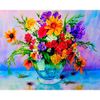 Опт-картина / Pittura con numeri 40x50 Bouquet luminoso