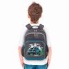 ЮНЛАНДИЯ / Backpack UNLANDIA MILD, 2 compartments, ergo-back, "Jeep", 36x28x18 cm, 229960
