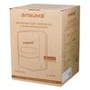 ЛАЙМА / PROFESSIONAL towel dispenser with central extraction (M1 / M2 system), white, ABS