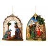 Kurts Adler / Noel ağacı oyuncağı "Kutsal Aile - Mısır Yolu", 10.7 cm