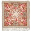 Павловопосадский платок  / Shawl "Kumushka", with silk fringe