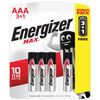 ENERGIZER / Batteries Max PROMO 3 + 1 AAA (LR03, 24A) alkaline little fingers, SET 4 pcs. in blister