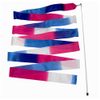 ФСИ Аналитика / FSI Analytica / Gymnastic ribbon white / rose / goal 6m A236
