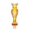 Гусевской Хрустальный завод / Crystal vase for flowers "Crane" amber