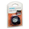Label printer cartridge DYMO Letra Tag, 12 mm х 4 m, plastic ribbon, metallic silver