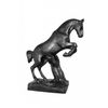 КАС.З. / KAS.Z. / Sculpture Foal jumping over a tree stump