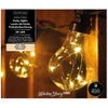 Kaemingk / Retro Style Bulb String, 20 Lights, Warm White LED, 9.5m, Black PVC, Connectable, IP44