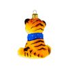 Ариель / Juguete de colección para árbol de Navidad "Tigre con bufanda azul", 9 cm