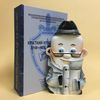 Веселый фарфор / Cheerful porcelain / Porcelain flask "Special agent" in the package Book