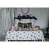Доляна / Tablecloth "Blue Snowflakes"