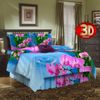 ВладЛен / VladLen / Bed linen from coarse calico "Orchids", 150 cm