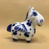 La estatuilla de porcelana "el Caballo pegaso"