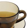 LUMINARC / Tea set "Simply Eclipse" for 6 persons (6 cups + 6 saucers) 220 ml