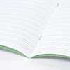 МАЯК / Notebook GREEN cover 12 sheets, narrow line with margins, offset / 20 pcs.