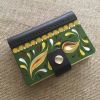 Усадьба Чернаково / Green pocket business card holder