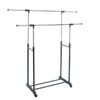 Доляна / Shaft / Telescopic clothes rack, 2 bars, shoe rack, 78.5 (131.5) × 42.5 × 95 (163.5) cm
