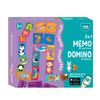 Издательство Робинс / Robins Publishing / Board Games "Memo Dominoes. Funny Animals, 2 in 1"