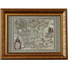 Арбет Мрамор / Arbet Marble / Map of Russia by Gessel Gerrits, Amsterdam, 1614 in a baguette - a replica