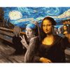 Опт-картина / Sayılara göre boyama 40x50 Çağdaş sanat