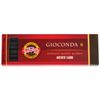 KOH-I-NOOR / "Gioconda" graphite rods, black, cardboard box, set of 6 pcs.