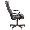 Office chair "Atlant", leather, black