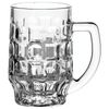 PASABAHCE / Set of beer mugs "Pub", textured glass, volume 500 ml, 2 pcs.