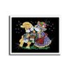 A set of creative mosaic of sequins "Date" size 27*36 cm
