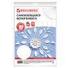Papier autocollant offset A4 couleur, 10 feuilles, BLANC, 80 g/m2, BRAUBERG