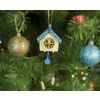 Toy Christmas tree "Clock with pendulum" 270-1