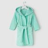 Экономь и Я / Terry dressing gown for children r. 28, pale blue, 100% chl 320 g / m2