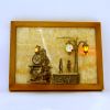Золотая антилопа / Onyx painting "Train" with illumination