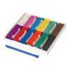 Clay classic PYTHAGORAS "bundling" 12 colors, 240 g, with stack, carton
