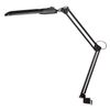 TransVit / Table lamp "Delta 1", clamp, fluorescent, 11 W, black, height 70 cm, G23