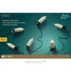 Kaemingk / Garland Candles Martine, 30 candles on clips, 11.6 m, green PVC, IP20